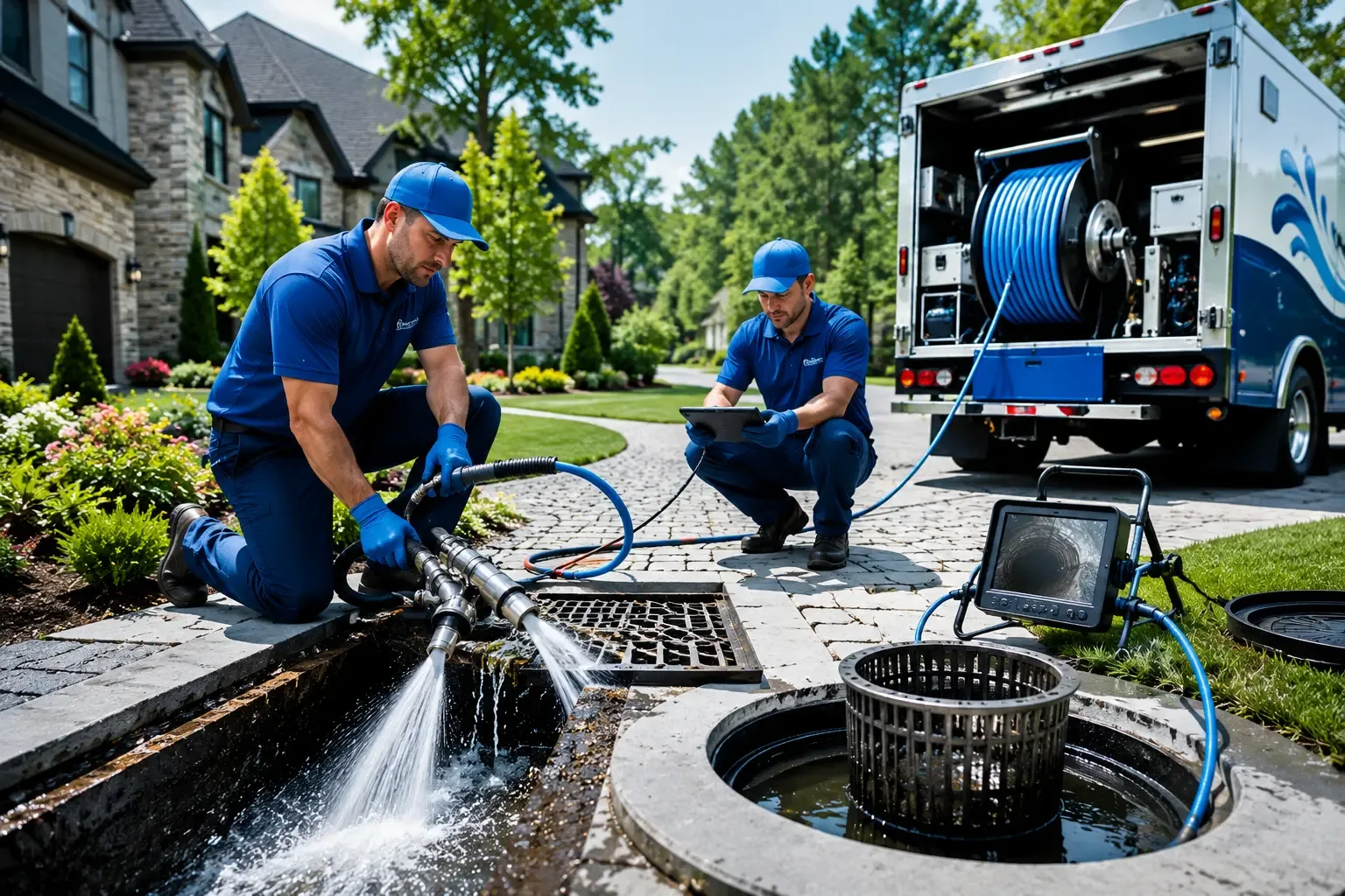 Local outdoor drain cleaning professionals in Fairbury, IL